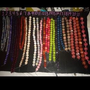 Semi precious stone beads